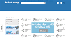 Desktop Screenshot of kvalitni-tonery.cz